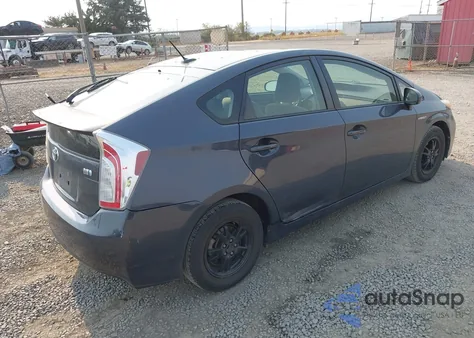 2012 Toyota Prius Three from USA, damaged, VIN JTDKN3DU4C5411188